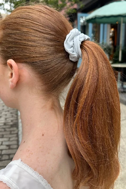 Light Blue Scrunchie