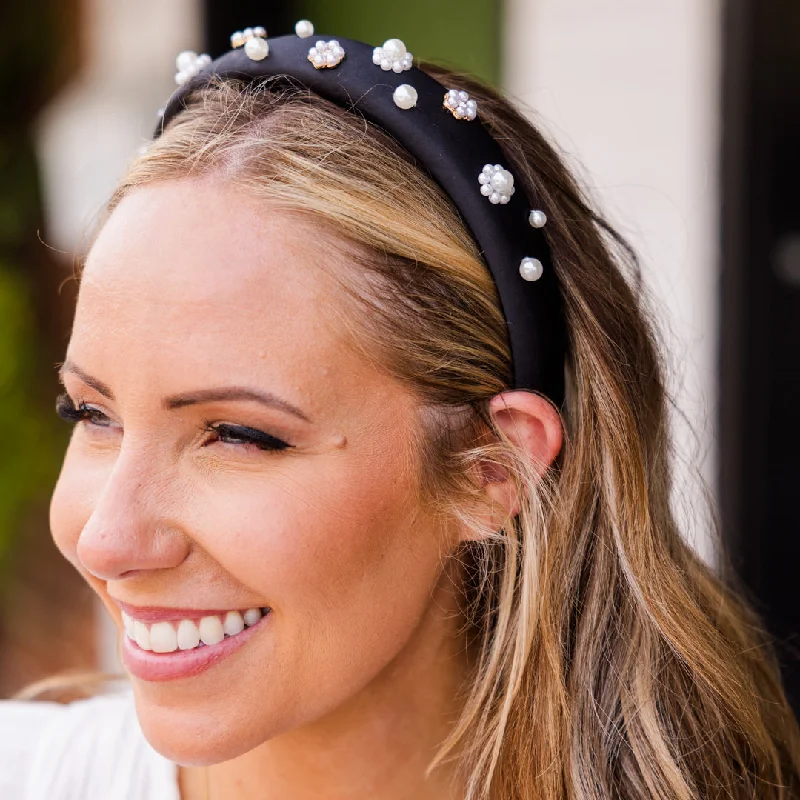 Tuberose Headband, Black