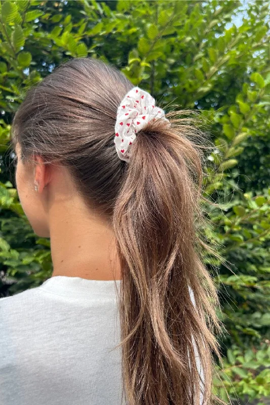 Red Heart Scrunchie