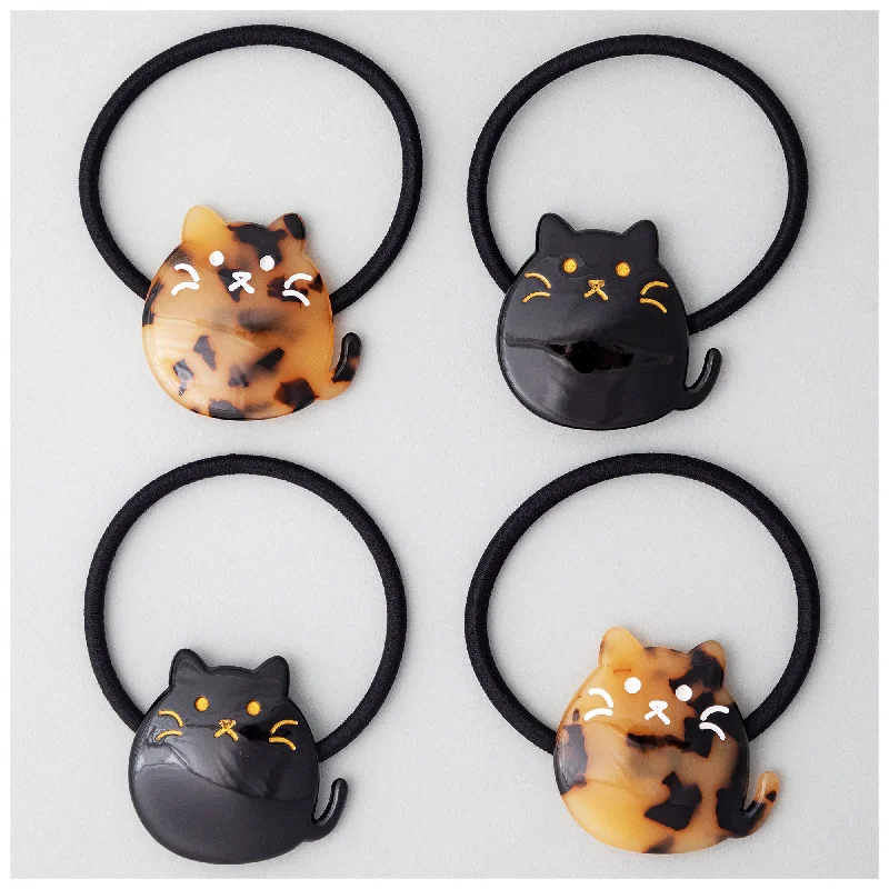 Cat & Dog Hair Ties - Set of 4