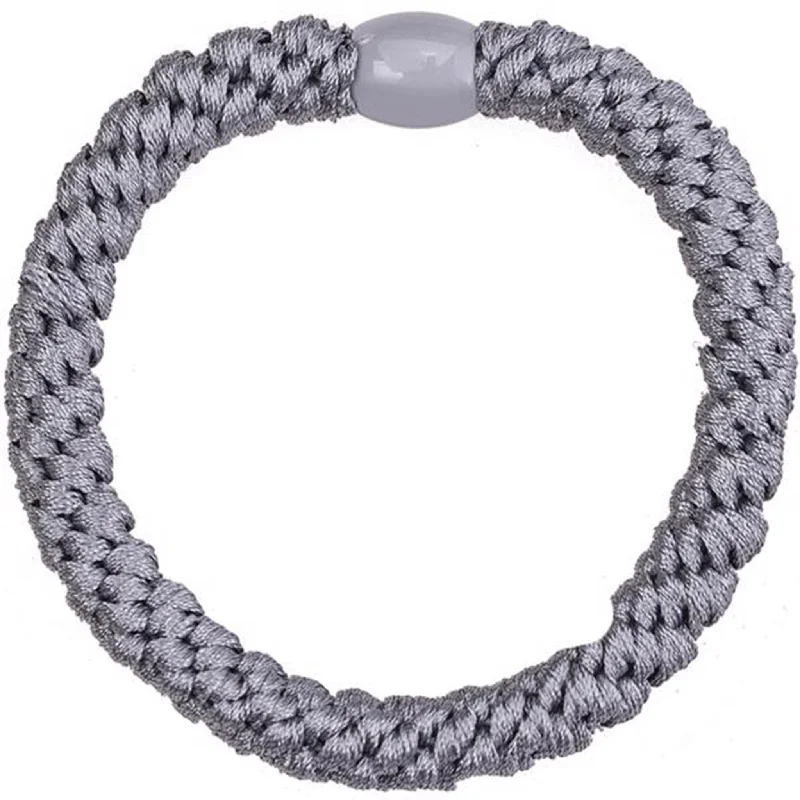 Bow's by Stær Braided Hairties Dark Grey