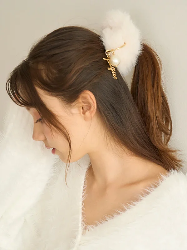 Eco Fur Hair Scrunchie